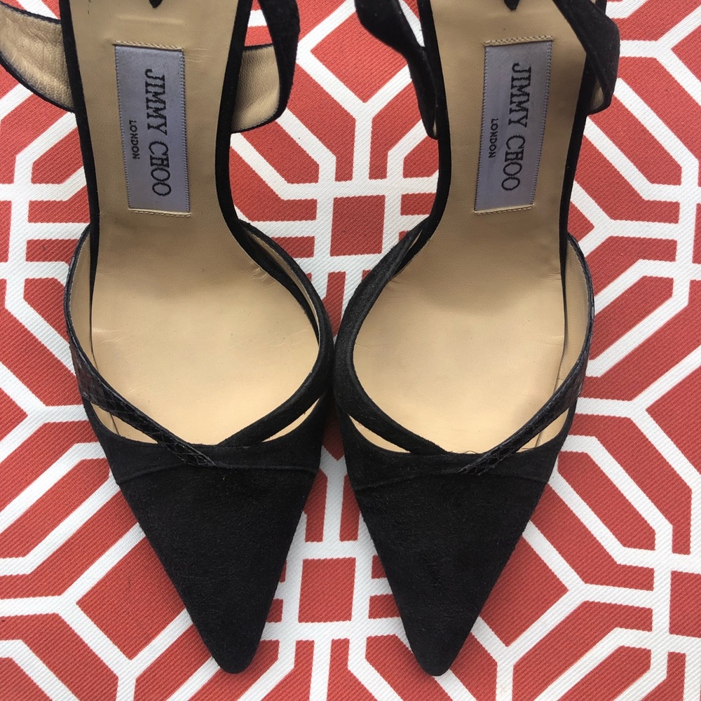 Strappy heels , worn but still in good condition